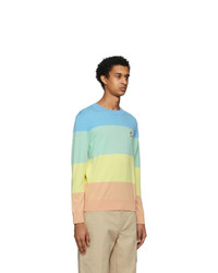 MAISON KITSUNÉ Multicolor Merino Stripe Sweater