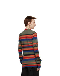 Y/Project Multicolor Retro Maxi Sleeve Sweater