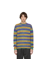 Acne Studios Multicolor Striped Alpaca Sweater