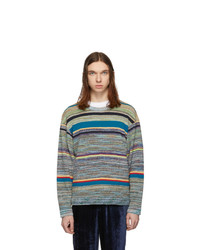 Missoni Multicolor Striped Melange Sweater