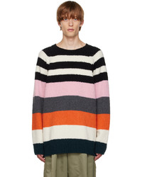 Dries Van Noten Multicolor Striped Sweater