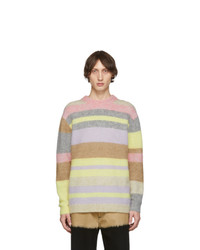 Acne Studios Multicolor Wool And Mohair Sweater