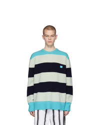 Acne Studios Multicolor Wool Block Stripe Nimah Sweater