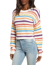 BP. Multistripe Cotton Sweater