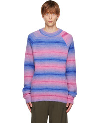 AGR Pink Blue Raglan Sweater