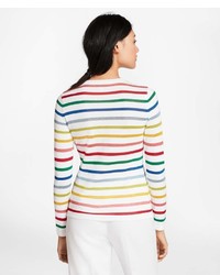 Brooks Brothers Shimmer Stripe Sweater