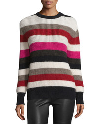 IRO Solal Striped Ribbed Sweater Multicolor