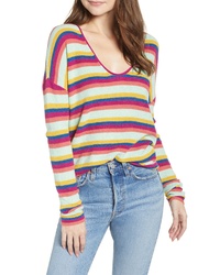 BP. Stripe Thermal Stitch Sweater