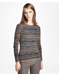 Brooks Brothers Striped Boatneck Sweater