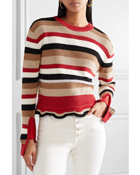 Moncler Striped Cotton Sweater