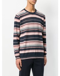 Roberto Collina Striped Crew Neck Sweater