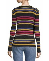 Etro Striped Crewneck Sweater