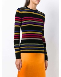 Etro Striped Fitted Sweater