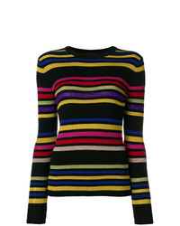 Etro Striped Fitted Sweater