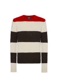 Calvin Klein 205W39nyc Striped Knitted Jumper
