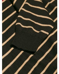 Marni Striped Mock Neck Sweater
