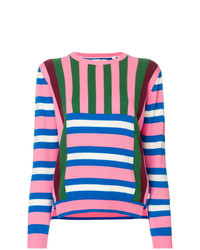 Chinti & Parker Striped Print Sweater