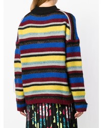 Kenzo Striped Tiger Patch Sweater