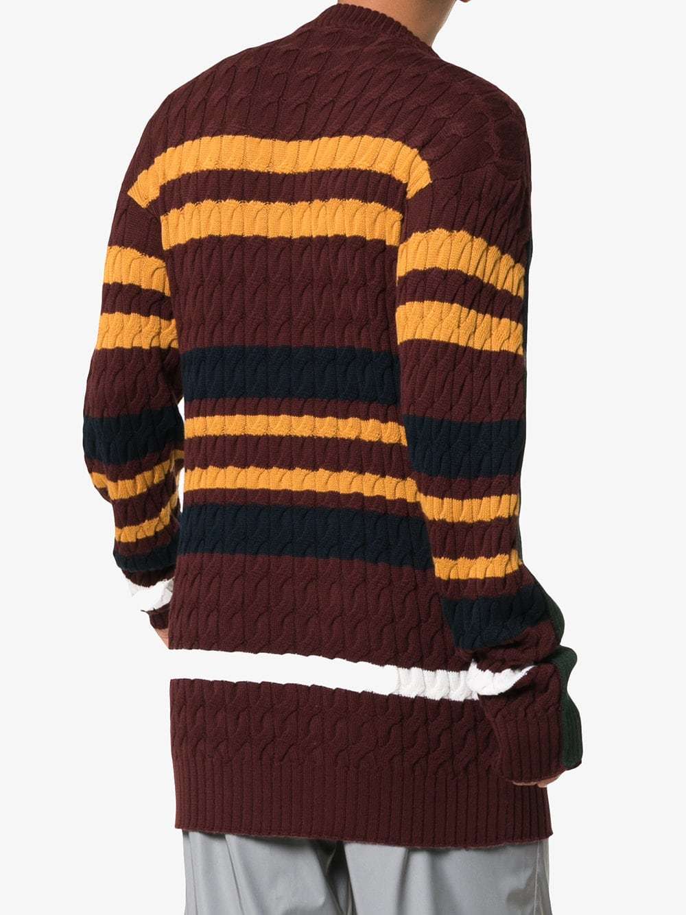 Y/Project Y Project Skinny Knit Crew Neck Long Sleeve Jumper, $422