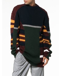 Y/Project Y Project Skinny Knit Crew Neck Long Sleeve Jumper, $459