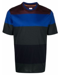 Paul Smith Colour Block Cotton T Shirt