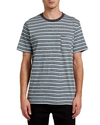 Volcom Cornett Stripe Pocket T Shirt
