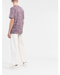 Missoni Fine Knit Stripe T Shirt