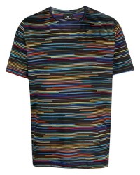 PS Paul Smith Horizontal Stripe Short Sleeve T Shirt