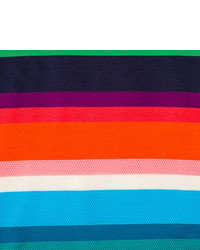Paul Smith Multi Colour Mesh Stripe T Shirt