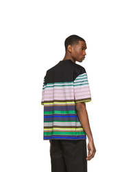 Prada Multicolor Stripe T Shirt