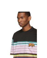 Prada Multicolor Stripe T Shirt