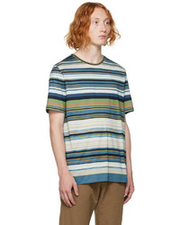 Paul Smith Multicolor Stripe T Shirt