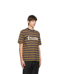 Études Multicolor Striped Wonder T Shirt