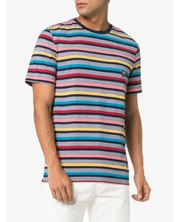Missoni Multicoloured Striped Cotton T Shirt Unavailable