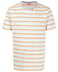 Gieves & Hawkes Short Sleeved Striped T Shirt
