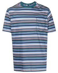 PS Paul Smith Stripe Print T Shirt