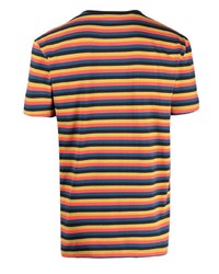 Paul Smith Striped Cotton T Shirt