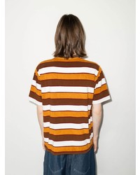 Beams Plus Striped Short Sleeve T Shirt