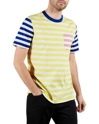 Ted Baker London Yasaid Colorblock Stripe T Shirt