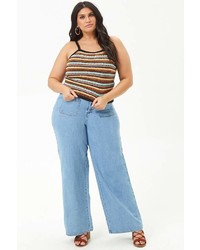 Forever 21 Plus Size Striped Cami