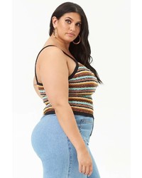 Forever 21 Plus Size Striped Cami