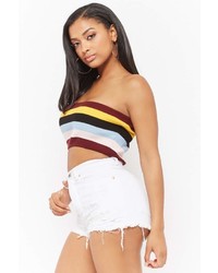 Forever 21 Striped Tube Top