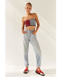 Urban Outfitters Uo Colorblock Striped Tube Top