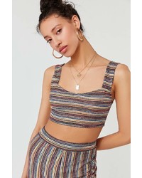 Urban Outfitters Uo Shea Striped Tank Top