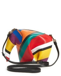 Loewe Multi Stripe Elephant Crossbody Bag None