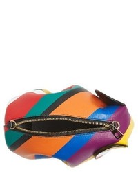 Loewe Multi Stripe Elephant Crossbody Bag None