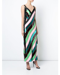 Dvf Diane Von Furstenberg Candy Stripe Maxi Dress