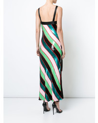 Dvf Diane Von Furstenberg Candy Stripe Maxi Dress