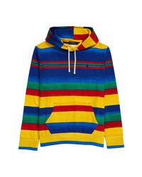 Polo Ralph Lauren Stripe French Terry Pullover Hoodie