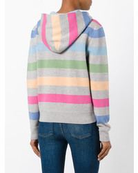 Marc Jacobs Striped Hooded Cardigan